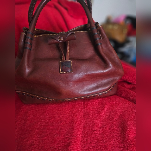 Dooney & Bourke Brown Leather Bag - Picture 1 of 12